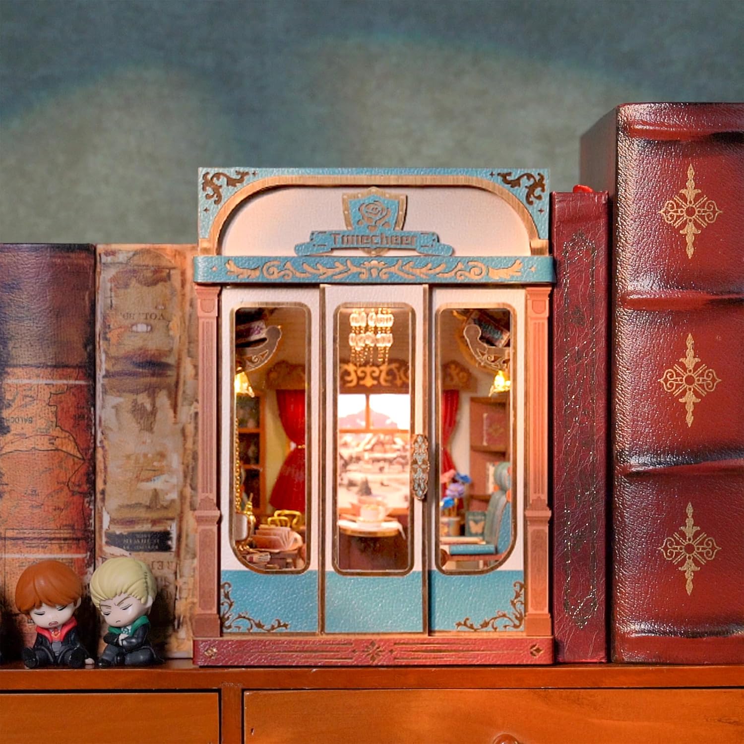 DIY Miniature Dollhouse
Rolife Cutebee HYUKBI DIY Booknook Dollhouse Kit 3D Wooden Puzzle 
Micro Building Blocks Set
Blindbox plush cute toy