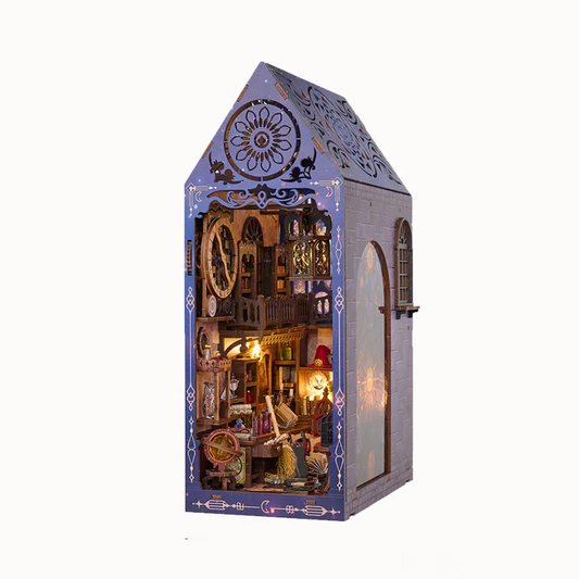 DIY Miniature Dollhouse
Rolife Cutebee HYUKBI DIY Booknook Dollhouse Kit 3D Wooden Puzzle 
Micro Building Blocks Set
Blindbox plush cute toy