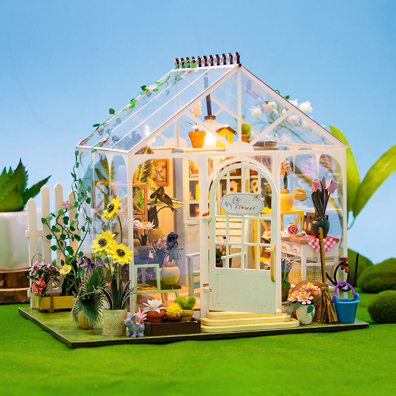 HYUKBI DIY Booknook Dollhouse Kit