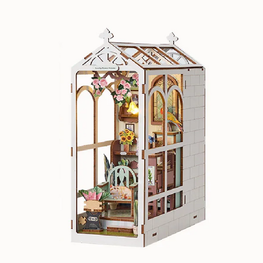 DIY Miniature Dollhouse
Rolife Cutebee HYUKBI DIY Booknook Dollhouse Kit 3D Wooden Puzzle 
Micro Building Blocks Set
Blindbox plush cute toy