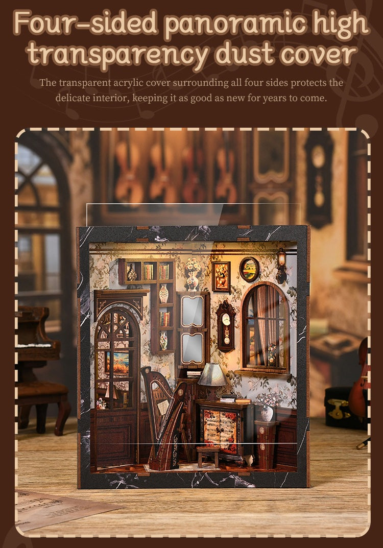 Building block, 1000pcs jigsaw puzzle, 2025 new puzzle, Adult Puzzle, Cartoon Puzzle, jigsaw puzzles, Acrylic Puzzle, puzzle 2000, DIY Miniature Dollhouse, Rolife, Cutebee, HYUKBI, DIY Booknook, Bookend, Dollhouse Kit, 3D Wooden Puzzle, Micro Building Blocks Set, Christmas Holiday gift, home decor, table decor