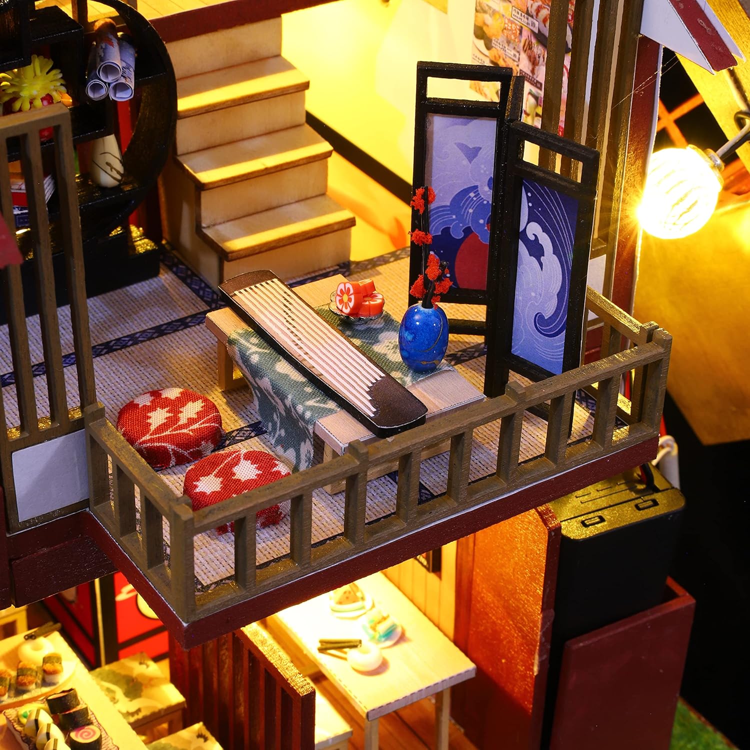 HYUKBI DIY Booknook Dollhouse Kit