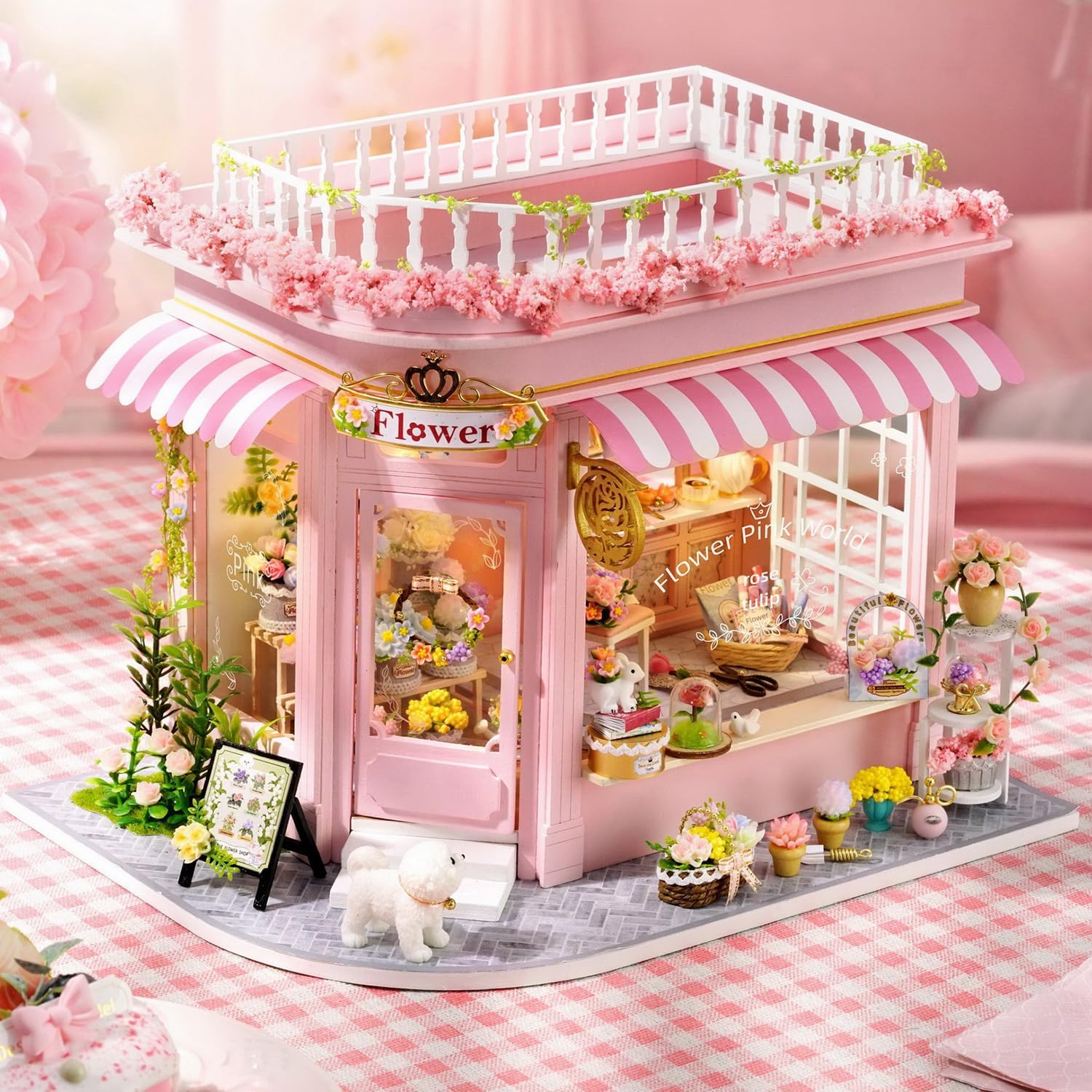 DIY Miniature Dollhouse
Rolife Cutebee HYUKBI DIY Booknook Dollhouse Kit 3D Wooden Puzzle 
Micro Building Blocks Set
Blindbox plush cute toy