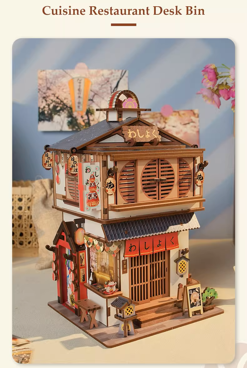 DIY Miniature Dollhouse
Rolife Cutebee HYUKBI DIY Booknook Dollhouse Kit 3D Wooden Puzzle 
Micro Building Blocks Set
Blindbox plush cute toy