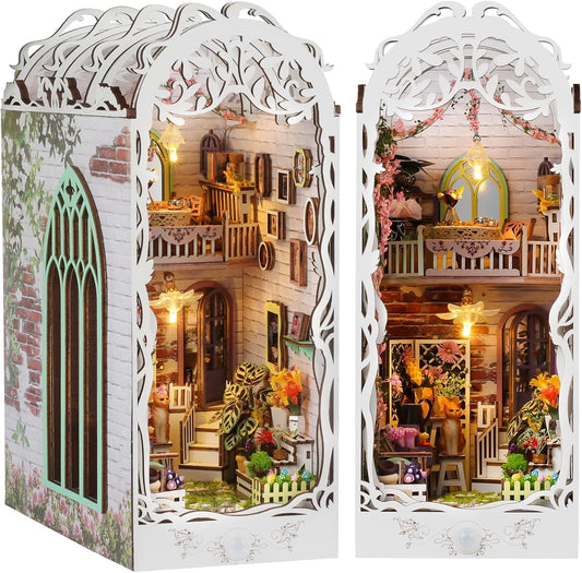 HYUKBI DIY Booknook Dollhouse Kit