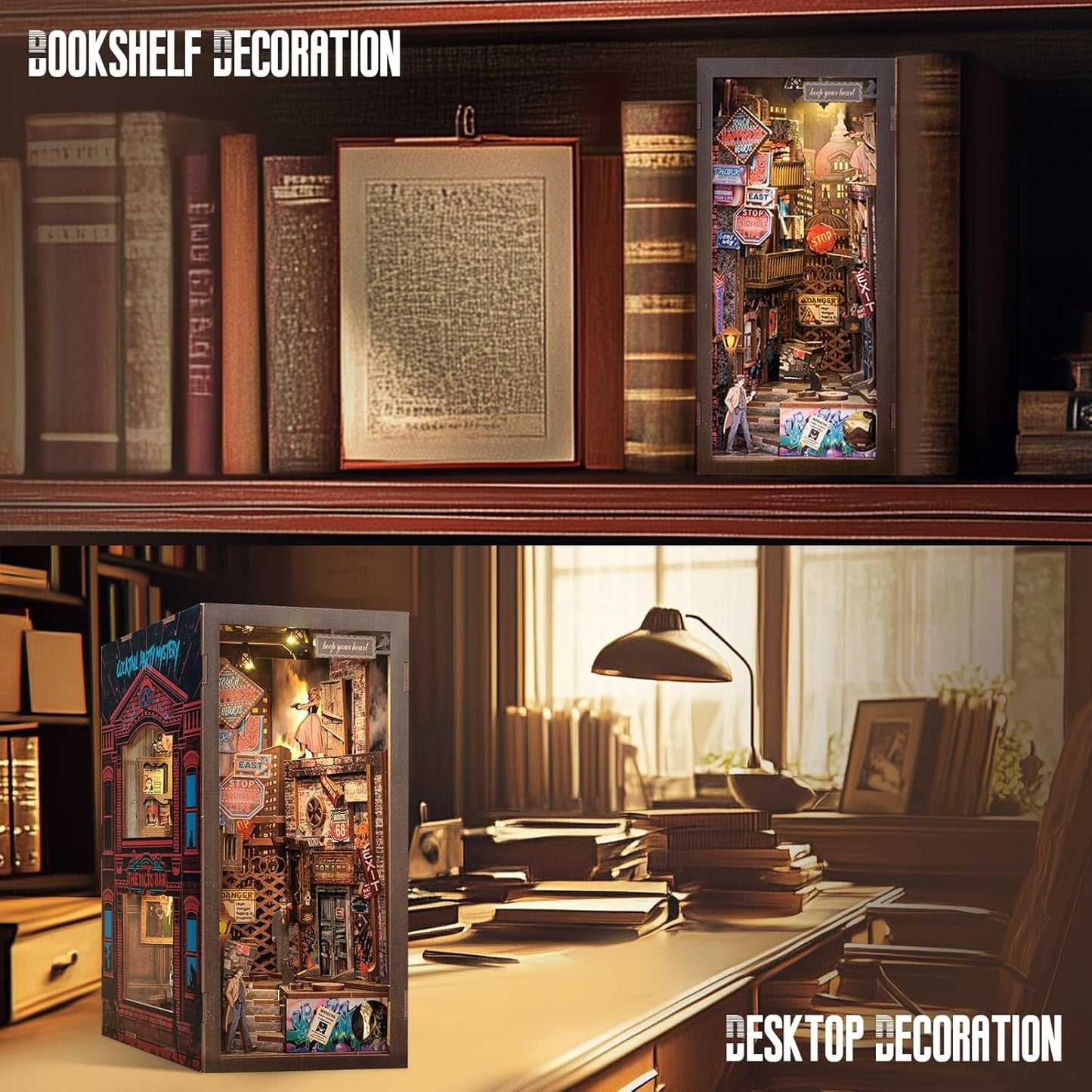 Building block, 1000pcs jigsaw puzzle, 2025 new puzzle, Adult Puzzle, Cartoon Puzzle, jigsaw puzzles, Acrylic Puzzle, puzzle 2000, DIY Miniature Dollhouse, Rolife, Cutebee, HYUKBI, DIY Booknook, Bookend, Dollhouse Kit, 3D Wooden Puzzle, Micro Building Blocks Set, Christmas Holiday gift, home decor, table decor