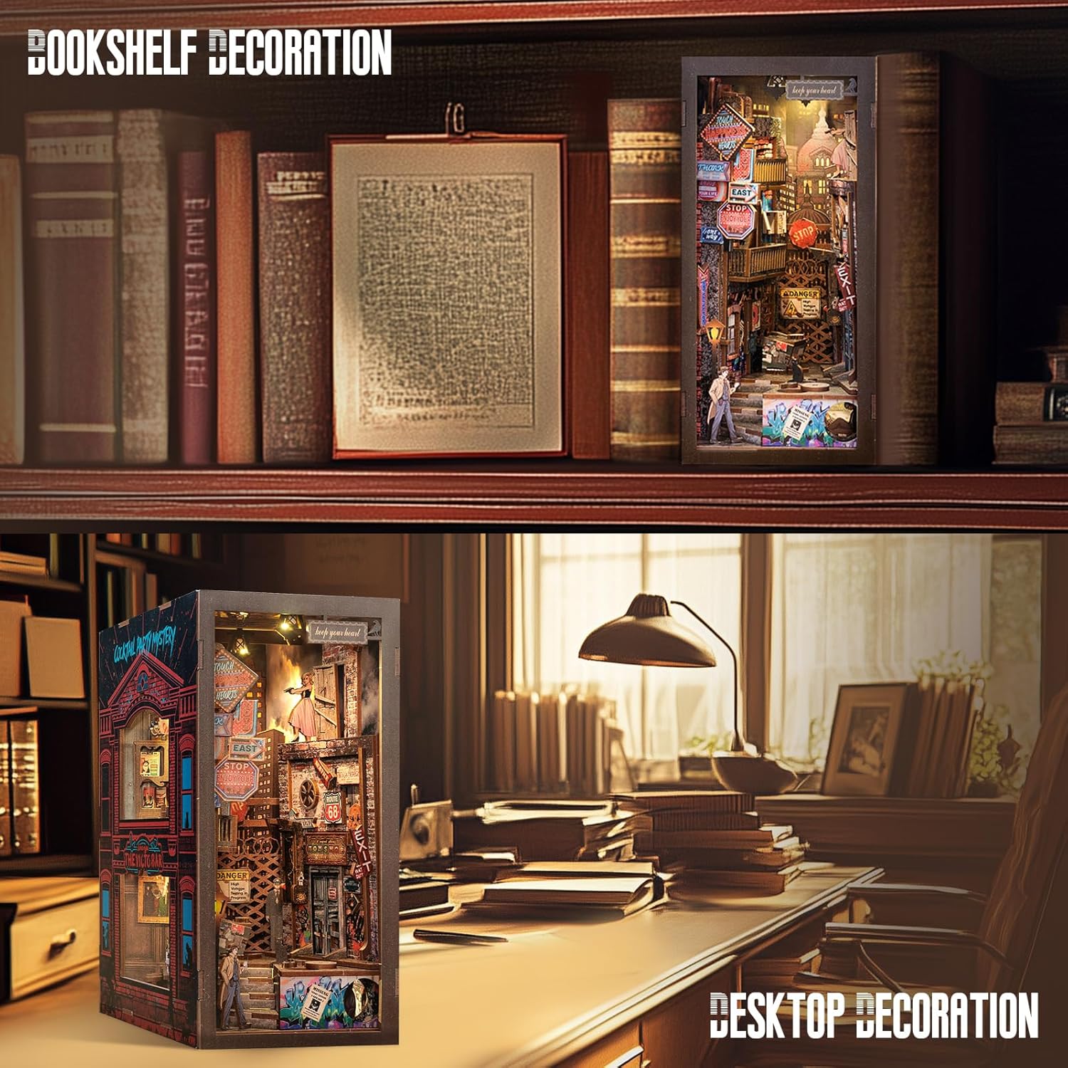 Building block, 1000pcs jigsaw puzzle, 2025 new puzzle, Adult Puzzle, Cartoon Puzzle, jigsaw puzzles, Acrylic Puzzle, puzzle 2000, DIY Miniature Dollhouse, Rolife, Cutebee, HYUKBI, DIY Booknook, Bookend, Dollhouse Kit, 3D Wooden Puzzle, Micro Building Blocks Set, Christmas Holiday gift, home decor, table decor