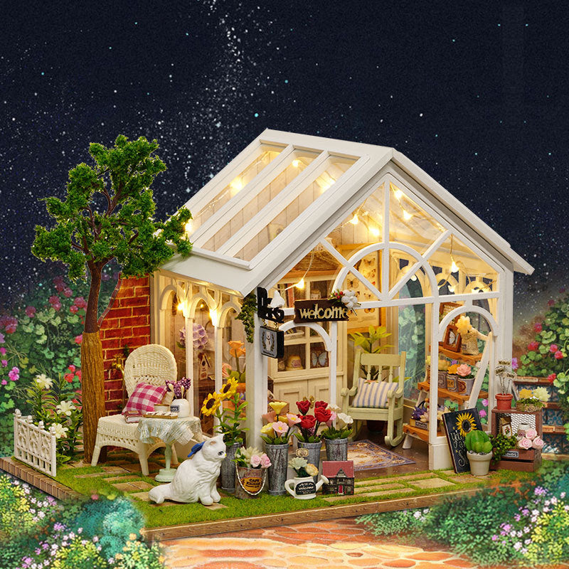 HYUKBI DIY Booknook Dollhouse Kit