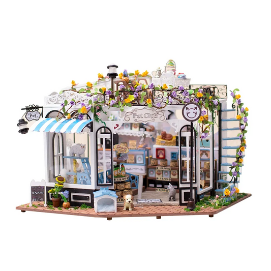 DIY Miniature Dollhouse
Rolife Cutebee HYUKBI DIY Booknook Dollhouse Kit 3D Wooden Puzzle 
Micro Building Blocks Set
Blindbox plush cute toy