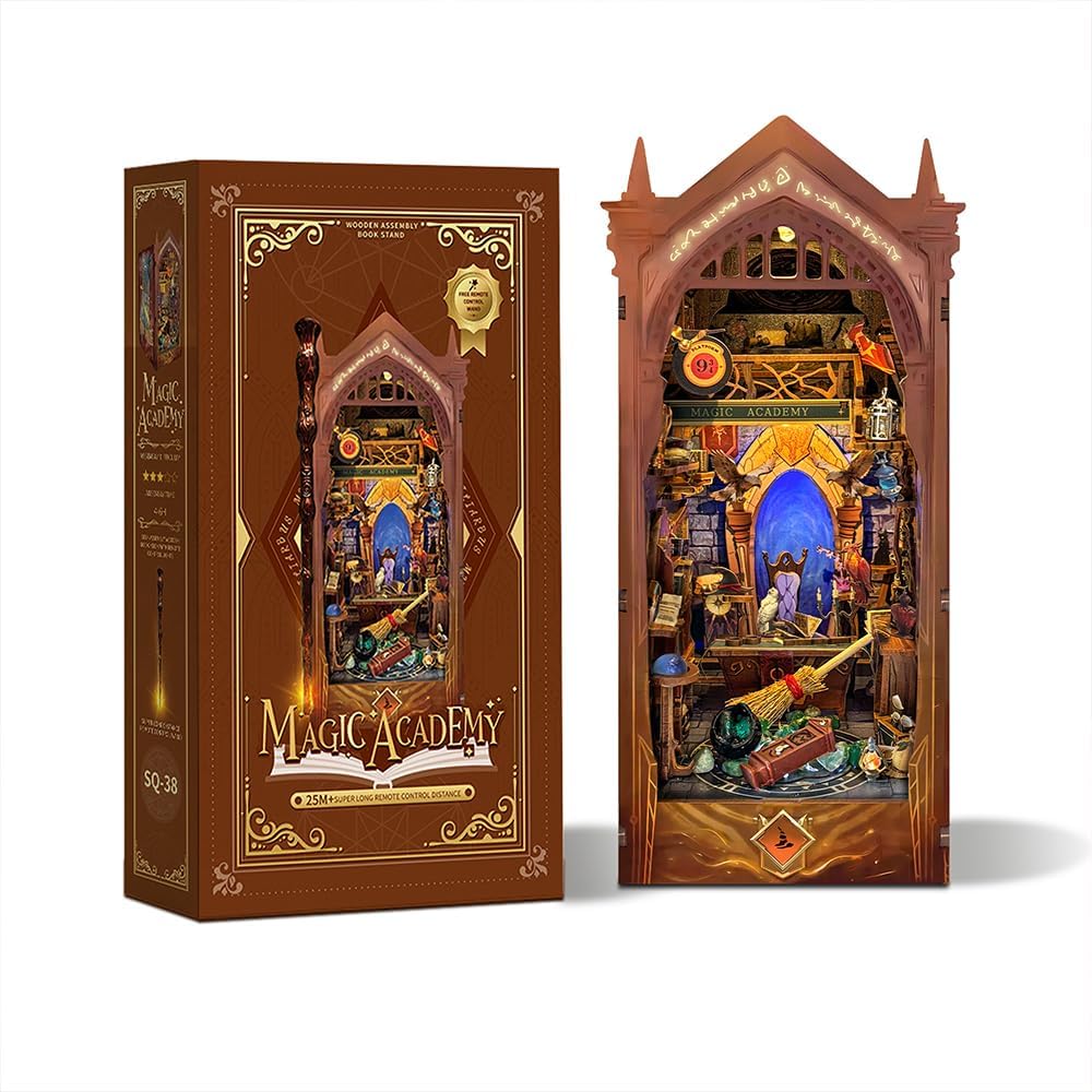 HYUKBI DIY Booknook Dollhouse Kit