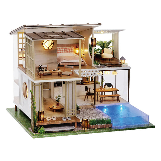DIY Miniature Dollhouse
Rolife Cutebee HYUKBI DIY Booknook Dollhouse Kit 3D Wooden Puzzle 
Micro Building Blocks Set
Blindbox plush cute toy