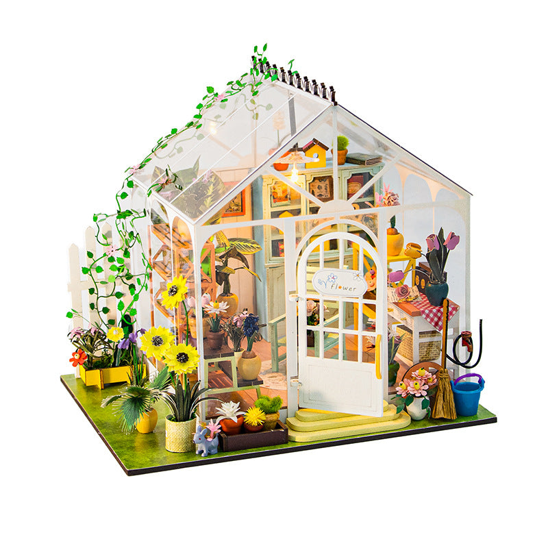 HYUKBI DIY Booknook Dollhouse Kit