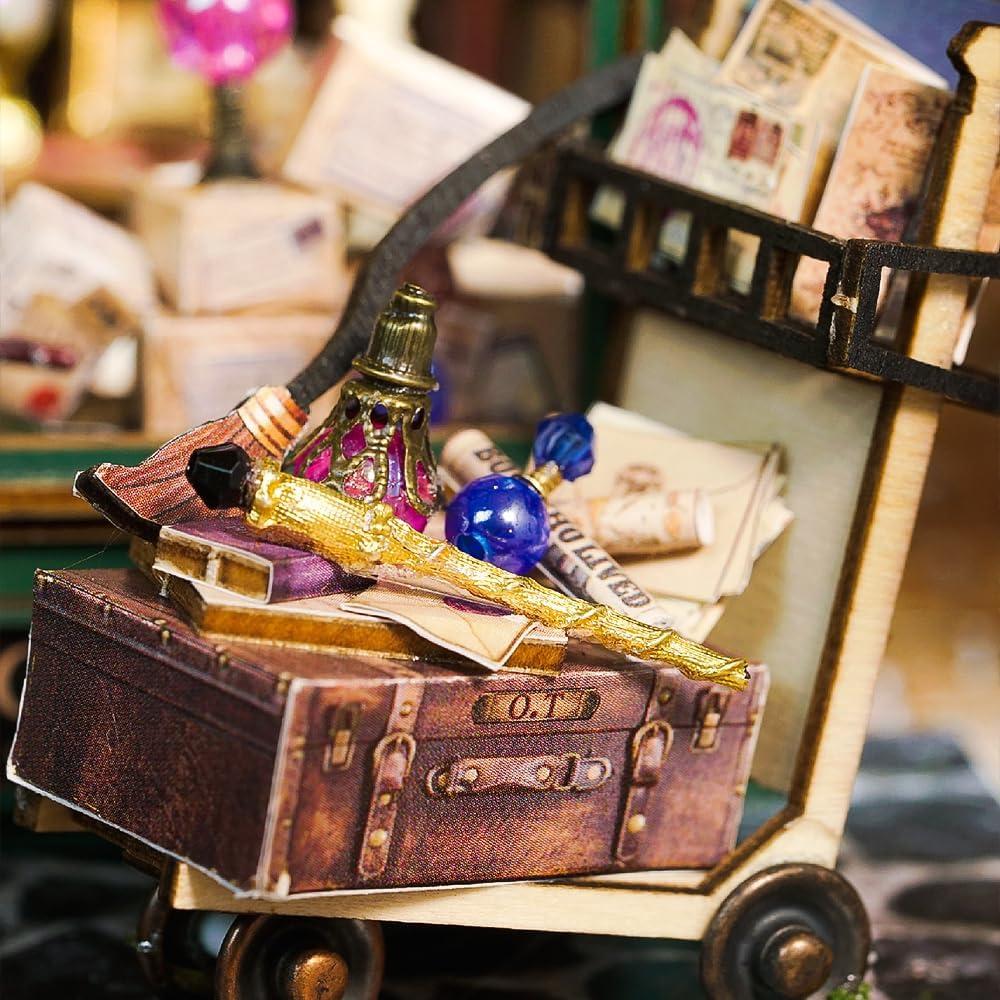 DIY Miniature Dollhouse
Rolife Cutebee HYUKBI DIY Booknook Dollhouse Kit 3D Wooden Puzzle 
Micro Building Blocks Set
Blindbox plush cute toy