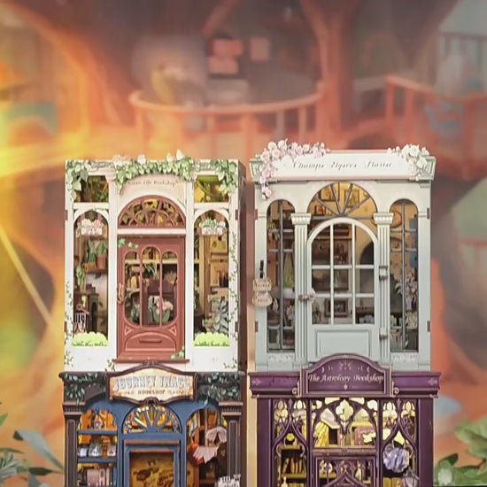 HYUKBI DIY Booknook Dollhouse Kit