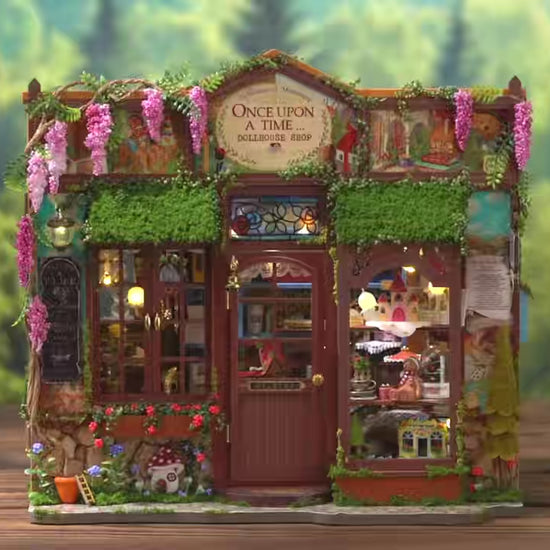 DIY Miniature Dollhouse
Rolife Cutebee HYUKBI DIY Booknook Dollhouse Kit 3D Wooden Puzzle 
Micro Building Blocks Set
Blindbox plush cute toy