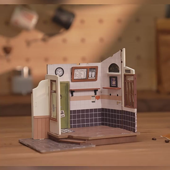 DIY Miniature Dollhouse Kits with LED