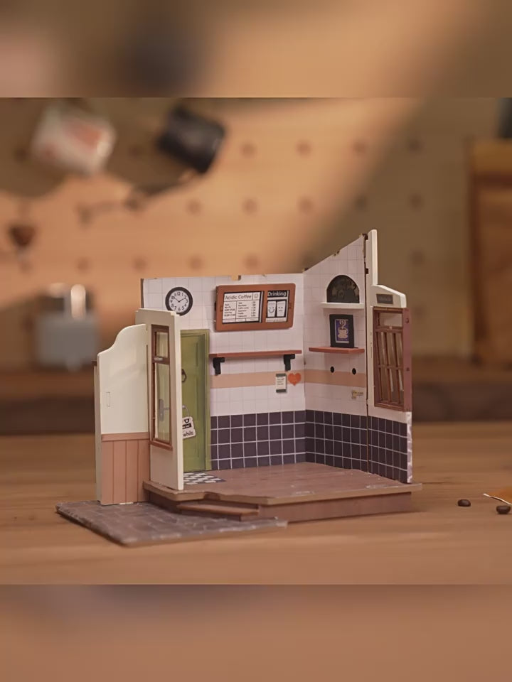 DIY Miniature Dollhouse Kits with LED