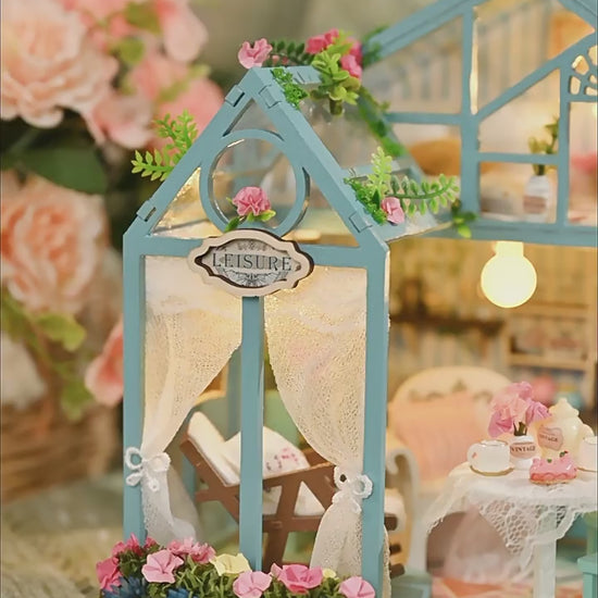 Rolife Cutebee HYUKBI DIY Booknook Dollhouse Kit 3D Wooden Puzzle