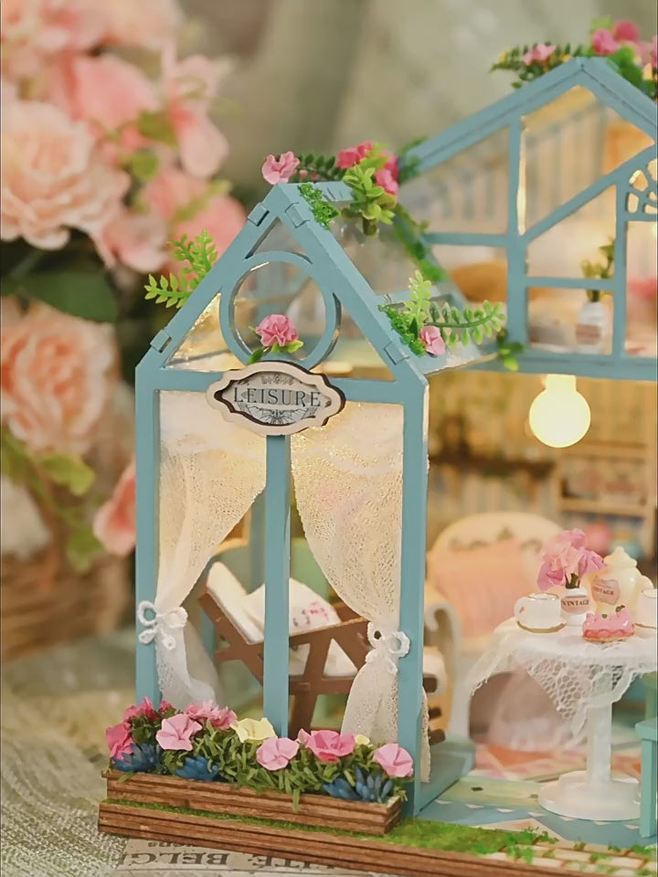 Rolife Cutebee HYUKBI DIY Booknook Dollhouse Kit 3D Wooden Puzzle