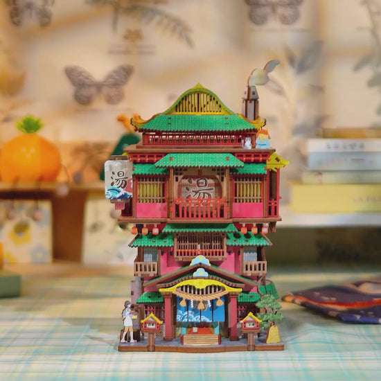 DIY Miniature Dollhouse
Rolife Cutebee HYUKBI DIY Booknook Dollhouse Kit 3D Wooden Puzzle 
Micro Building Blocks Set
Blindbox plush cute toy