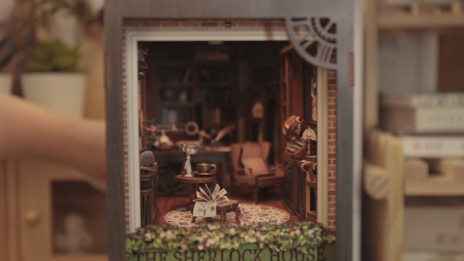 Rolife Cutebee HYUKBI DIY Booknook Dollhouse Kit 3D Wooden Puzzle 