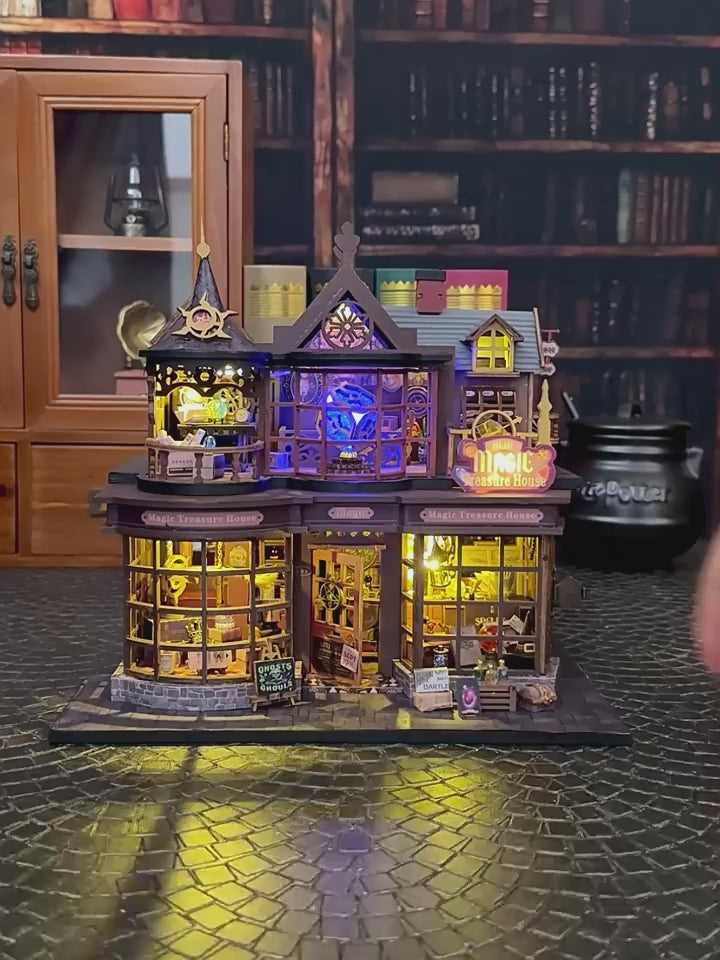HYUKBI DIY Booknook Dollhouse Kit