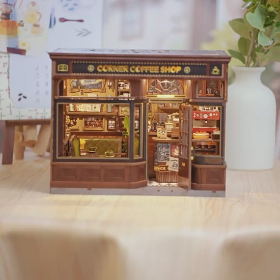Rolife Cutebee HYUKBI DIY Booknook Dollhouse Kit 3D Wooden Puzzle 