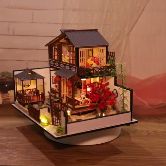 HYUKBI DIY Booknook Dollhouse Kit