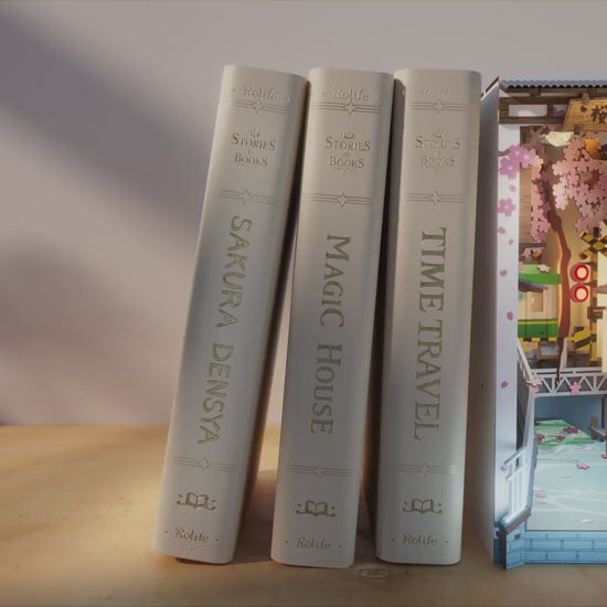 DIY Book Nook Kit-Sakura Wine Alley