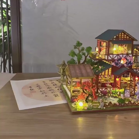 HYUKBI DIY Booknook Dollhouse Kit