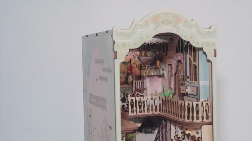 HYUKBI DIY Booknook Dollhouse Kit