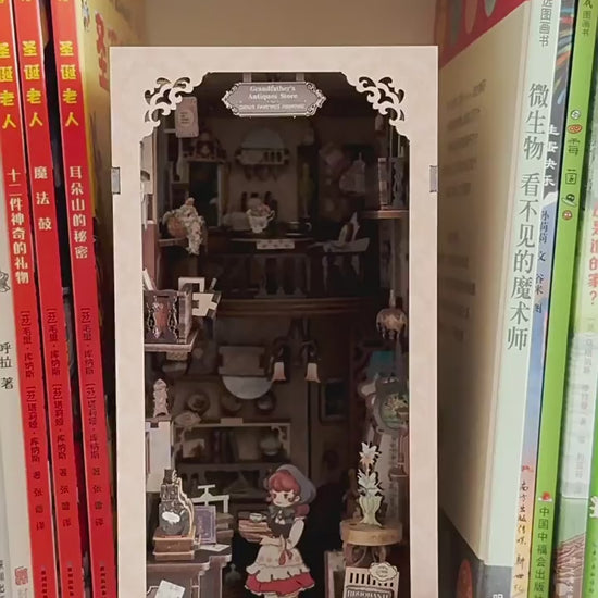 Rolife Cutebee HYUKBI DIY Booknook Dollhouse Kit 3D Wooden Puzzle
