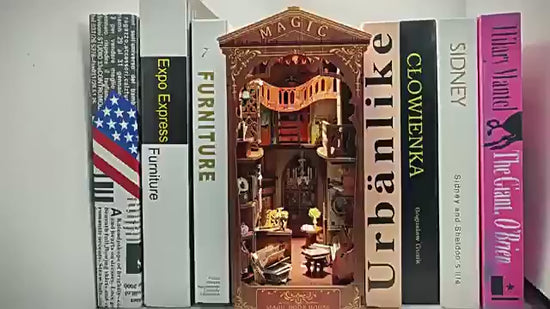 HYUKBI DIY Booknook Dollhouse Kit
