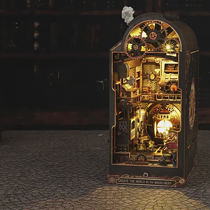 DIY Miniature Dollhouse
Rolife Cutebee HYUKBI DIY Booknook Dollhouse Kit 3D Wooden Puzzle